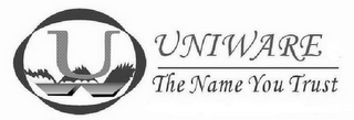 UW UNIWARE THE NAME YOU TRUST 