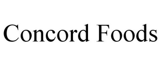 CONCORD FOODS 