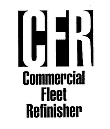 CFR COMMERCIAL FLEET REFINISHER 