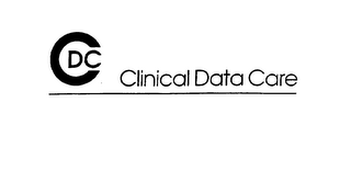 CDC CLINICAL DATA CARE 