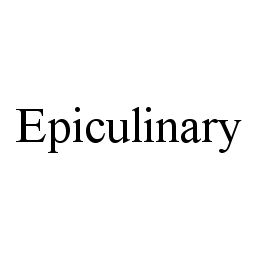 EPICULINARY 