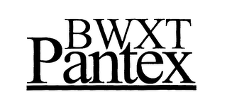 BWXT PANTEX 