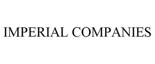 IMPERIAL COMPANIES 