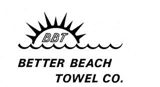 BBT BETTER BEACH TOWEL CO. 