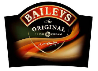 BAILEYS THE ORIGINAL IRISH CREAM R A BAILEY 