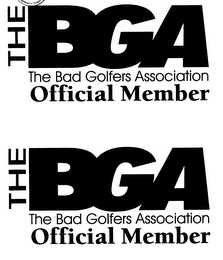 THE BGA THE BAD GOLFERS ASSOCIATION 