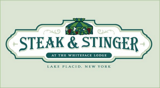 STEAK & STINGER AT THE WHITEFACE LODGE,LAKE PLACID, NEW YORK 