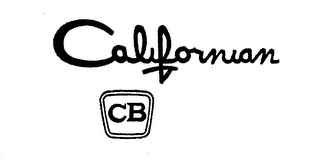 CALIFORNIAN CB 