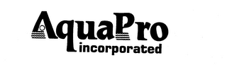 AQUAPRO INCORPORATED 