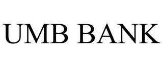 UMB BANK 