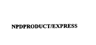 NPDPRODUCT/EXPRESS 