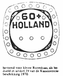 60 + HOLLAND 