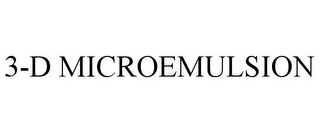3-D MICROEMULSION 