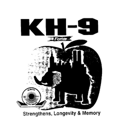 KH-9 FORTE STRENGTHENS, LONGEVITY & MEMORY 