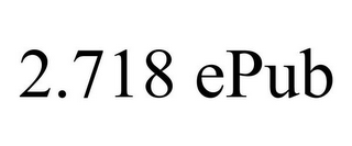 2.718 EPUB 