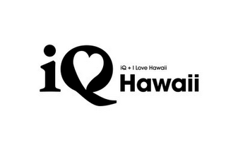 IQ HAWAII, IQ + I LOVE HAWAII 