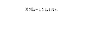 XML-INLINE 