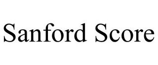 SANFORD SCORE 