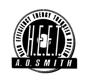 A. O. SMITH H.E.E.T. HIGH EFFICIENCY ENERGY TRANSFER SYSTEM 