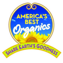 AMERICA'S BEST ORGANICS SHARE EARTH'S GOODNESS 