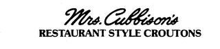 MRS. CUBBISION'S RESTAURANT STYLE CROUTONS 