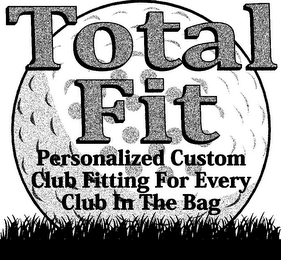 TOTAL FIT PERSONALIZED CUSTOM CLUB FITTING FOR EVERY CLUB IN THE BAG 