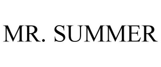 MR. SUMMER 