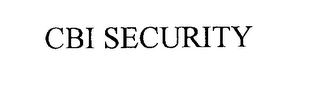 CBI SECURITY 