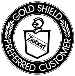 ZIEBART GOLD SHIELD PREFERRED CUSTOMER 