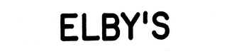 ELBY'S 