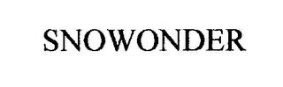SNOWONDER 
