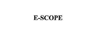 E-SCOPE 