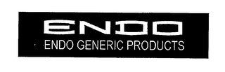 ENDO ENDO GENERIC PRODUCTS 