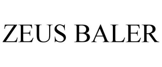 ZEUS BALER 