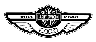 1903 HARLEY-DAVIDSON MOTOR CYCLE 2003 