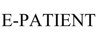 E-PATIENT 