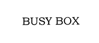 BUSY BOX 