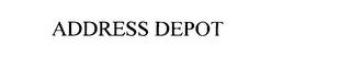 ADDRESS DEPOT 