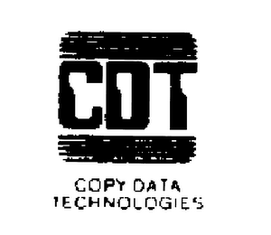 CDT COPY DATA TECHNOLOGIES 