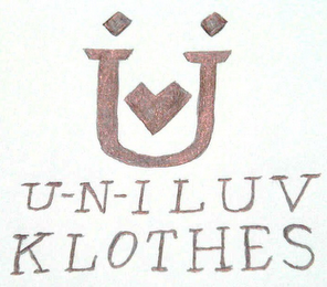 U UNI LUV KLOTHES 