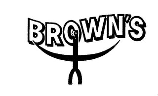 BROWN'S 