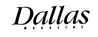 DALLAS MAGAZINE 