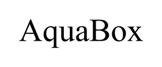 AQUABOX 