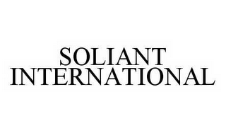 SOLIANT INTERNATIONAL 