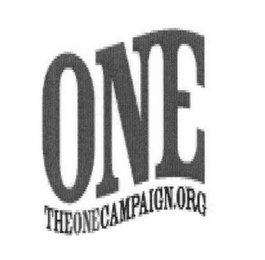 ONE THEONECAMPAIGN.ORG 