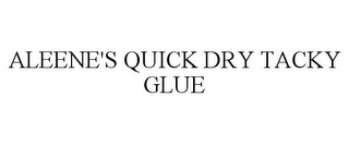 ALEENE'S QUICK DRY TACKY GLUE 