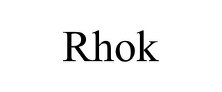 RHOK 