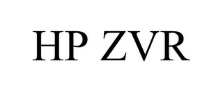 HP ZVR 