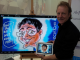 iPad Caricatures drawn live on screen at your event 
