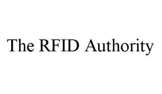 THE RFID AUTHORITY 